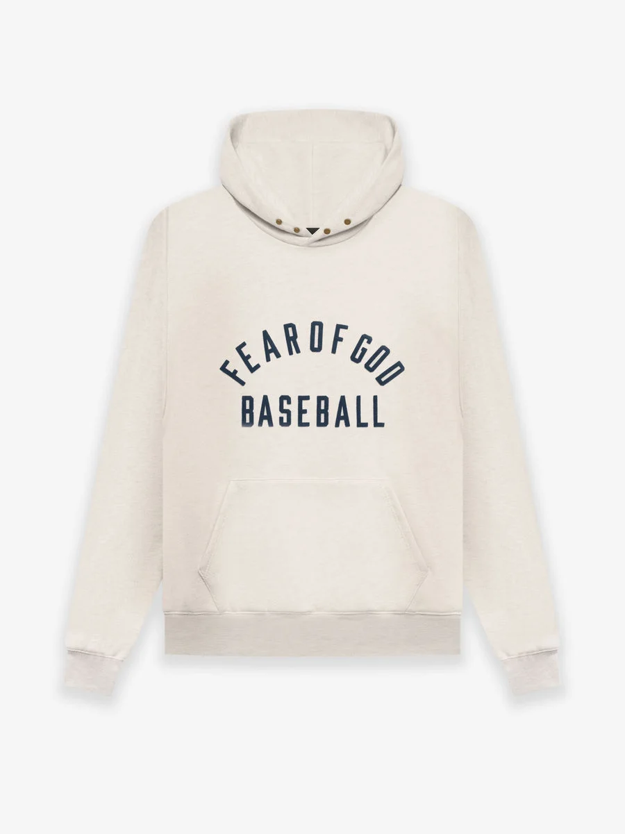 Essentials Fear of God Baseball Hoodie – Cream