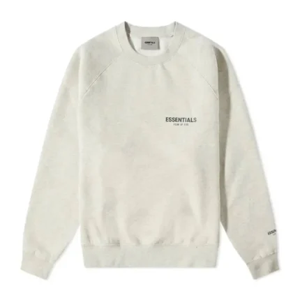ESSENTIALS Fear of God Core Crew Sweatshirts – Gray