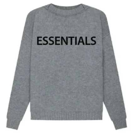 Essentials Fear of God Overlapped Sweatshirt – Gray